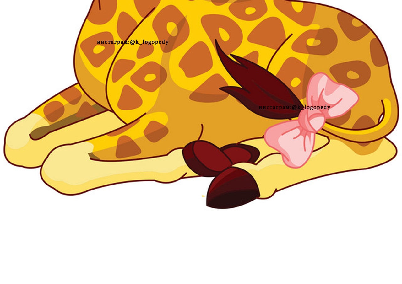 Туловище жирафа